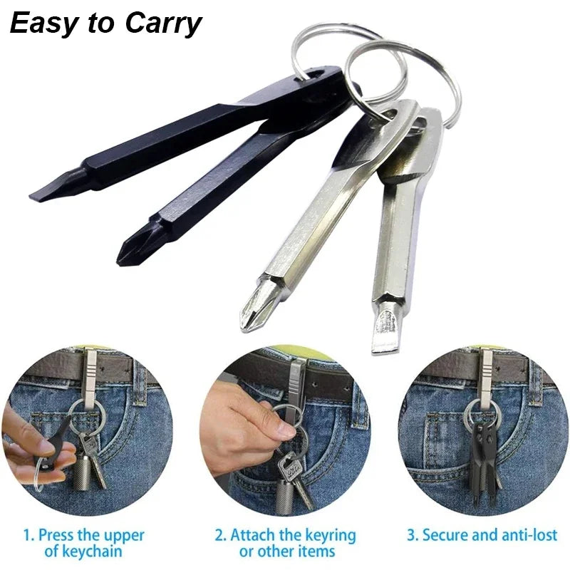 Mini Phillips and Slot Keychain